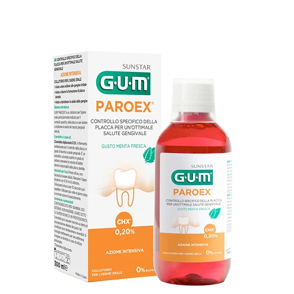 Ополіскувач для порожнини рота GUM Paroex Instensive 0.20% (300 мл.) ЄС