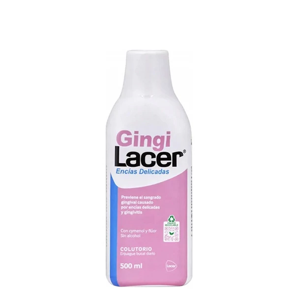 Ополіскувач Lacer Gingilacer потрійна дія (500 мл.) ЄС