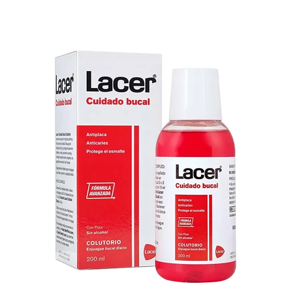 Ополіскувач Lacer без спирту (200 мл.) ЄС
