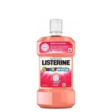 Дитячий ополіскувач Listerine Smart Rinse зі смаком полуниці (від 6 років) (500 мл.) ЄС