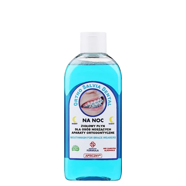 Ополіскувач Ortho Salvia Dental на ніч (200 мл.) ЄС