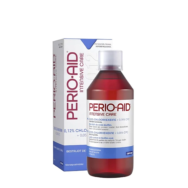 Ополіскувач для рота Perio-Aid Intensive Care з хлоргексидином (500 мл.) ЄС