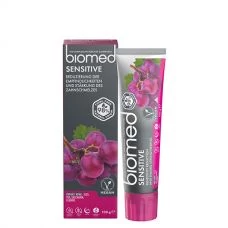 Зубна паста Biomed Sensitive заспокоює ясна та емаль без фтору (100 г.) ЄС