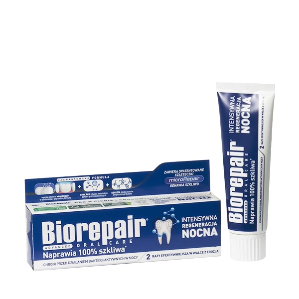 Зубна паста Biorepair Advanced Night "Інтенсивне нічне відновлення" без фтору (75 мл.)
