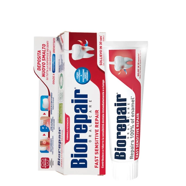 Зубна паста Biorepair Fast Sensitive Repair (60 мл.) ЄС