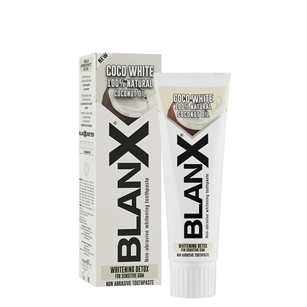 Зубна паста BlanX Coco White для відбілювання (75 мл.) ЄС