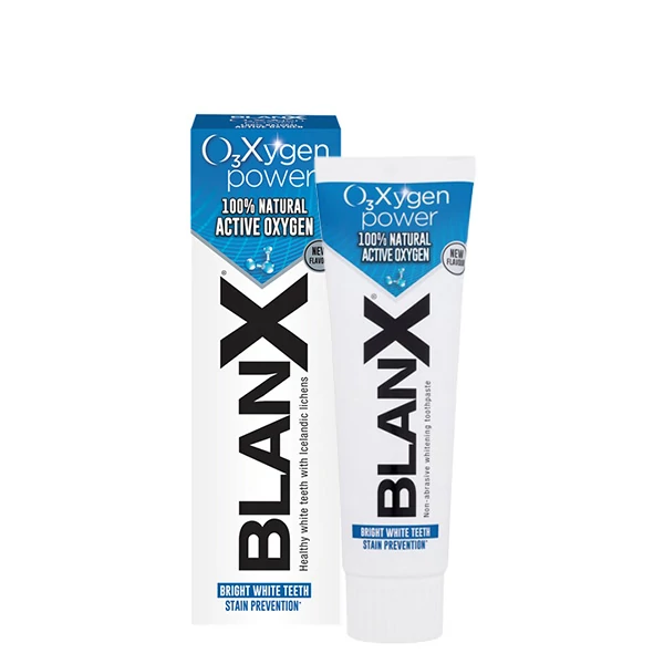 Зубна паста BlanX O3X Oxygen Power для відбілювання (75 мл.) ЄС
