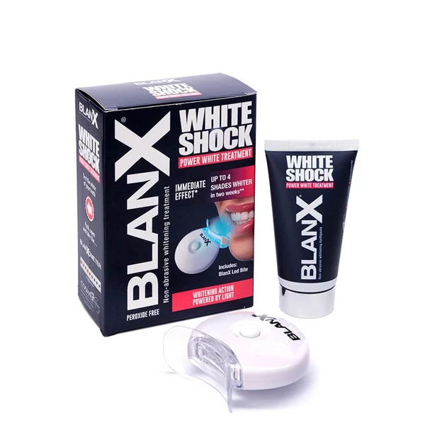 Відбілюючий комплекс Blanx White Shock (50 мл.) + активатор Led Bite