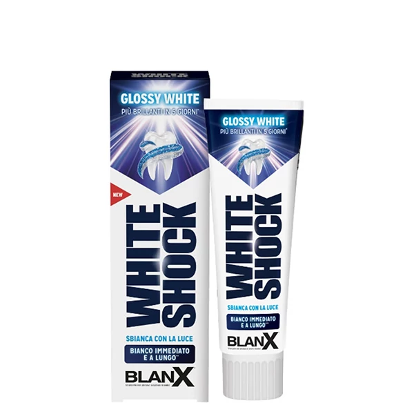 Зубна паста Blanx White Shock &quot;Миттєвий відбілюючий ефект&quot; (75 мл.) ЄС