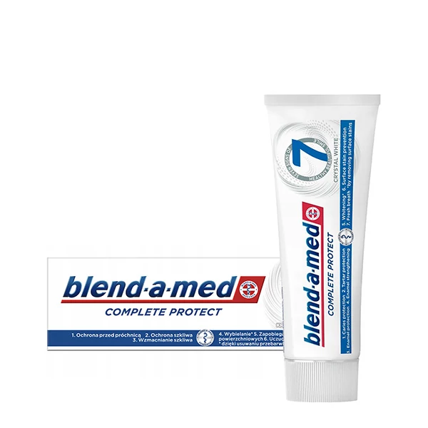 Зубна паста Blend-A-Med Complete Protect Crystal White (75 мл.) ЄС