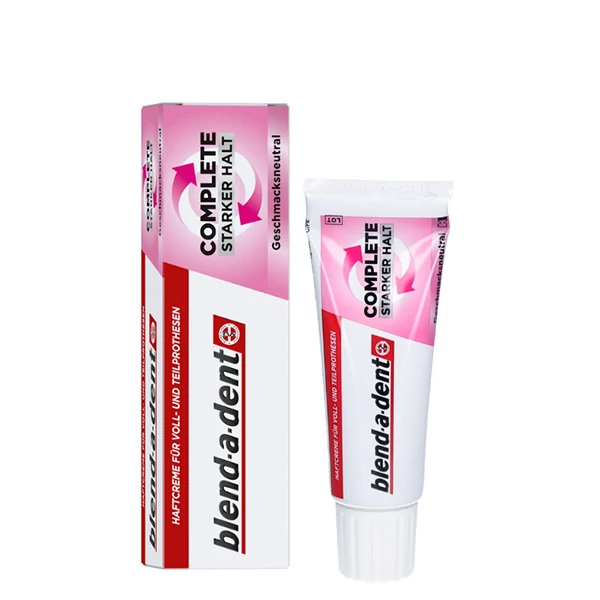 Клей для зубних протезів Blend-a-dent Complete Neutral (47 г.) ЄС