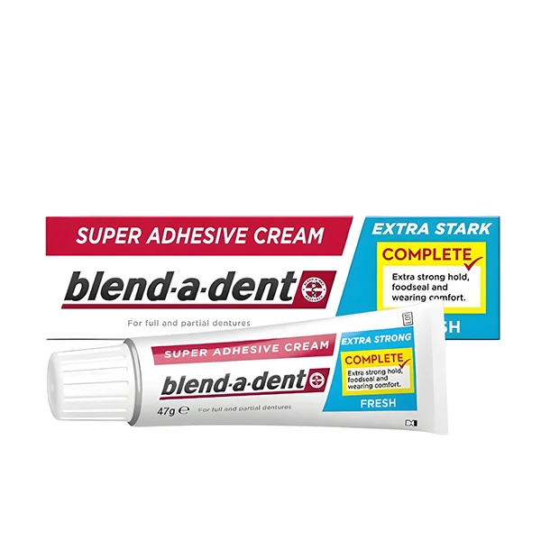 Клей для зубних протезів Blend-a-dent Extra Stark Frisch (47 г.) ЄС