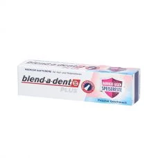 Клей для зубних протезів Blend-a-dent Plus Frisch зі смаком м'яти та свіжості (40 г.) ЄС