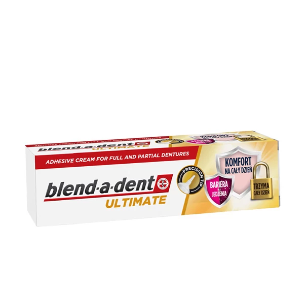 Клей для зубних протезів Blend-a-dent Ultimate (40 г.) ЄС