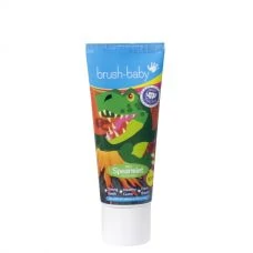 Дитяча зубна паста Brush-Baby Mild Spearmint Crocodile від 3 до 6 років зі смаком м'яти (50 мл.) ЄС