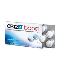 Жувальна гумка CB12 Boost Stong з ксилітом та м'ятним смаком (10 шт.) ЄС