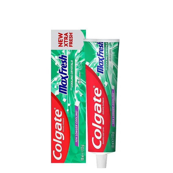 Зубна паста Colgate MaxFresh + Cooling Crystal Xtra Fresh (100 мл.) ЄС