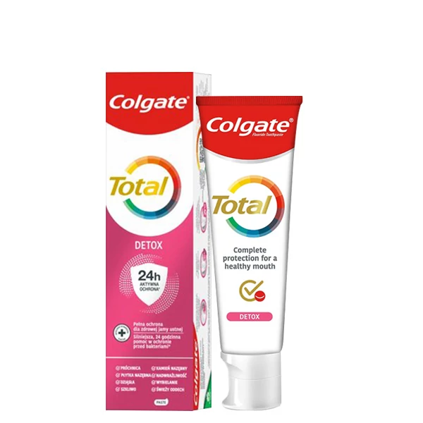 Зубна паста Colgate Total Detox для захисту від карієсу (75 мл.) ЄС
