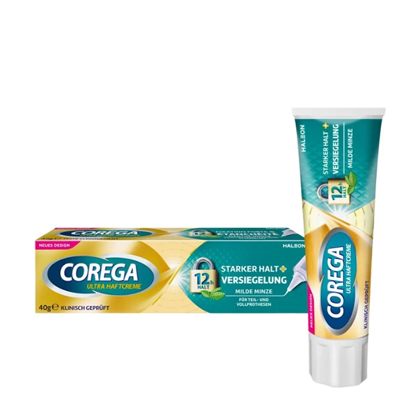 Клей для фіксації зубних протезів Corega Ultra (40 г.) ЄС