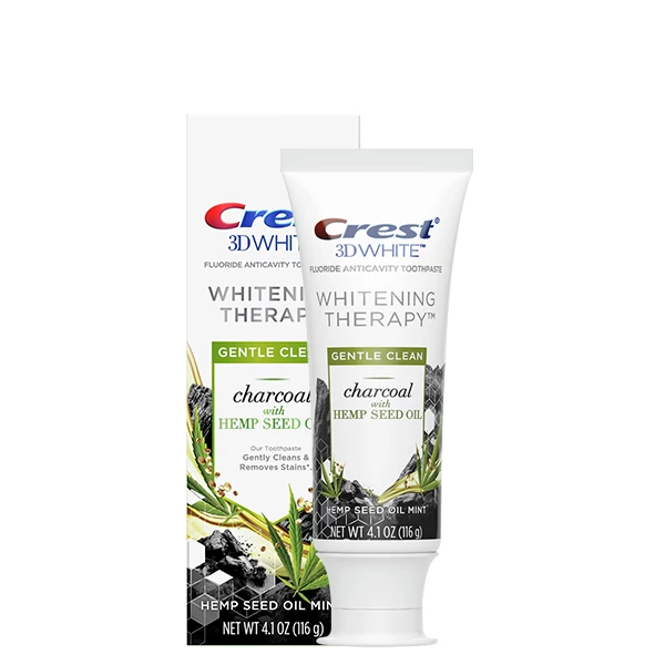 Зубна паста Crest 3D White Whitening Therapy Gentle Clean Hemp Seed Oil (116 g)