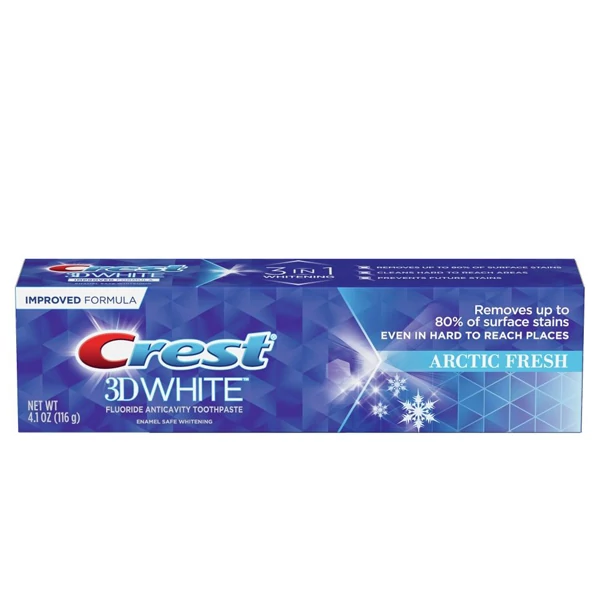 Зубна паста Crest 3D White Whitening Toothpaste Arctic Fresh (116 г)