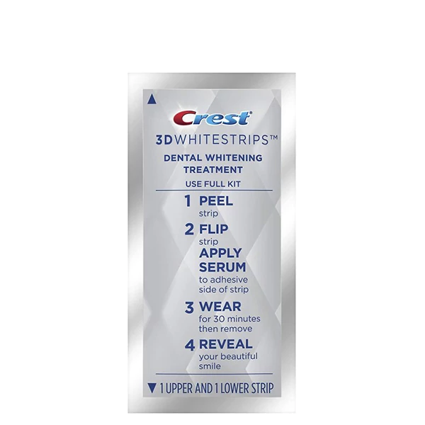 Відбілюючі смужки Crest 3D White Whitestrips Charcoa Mint (1 шт.)