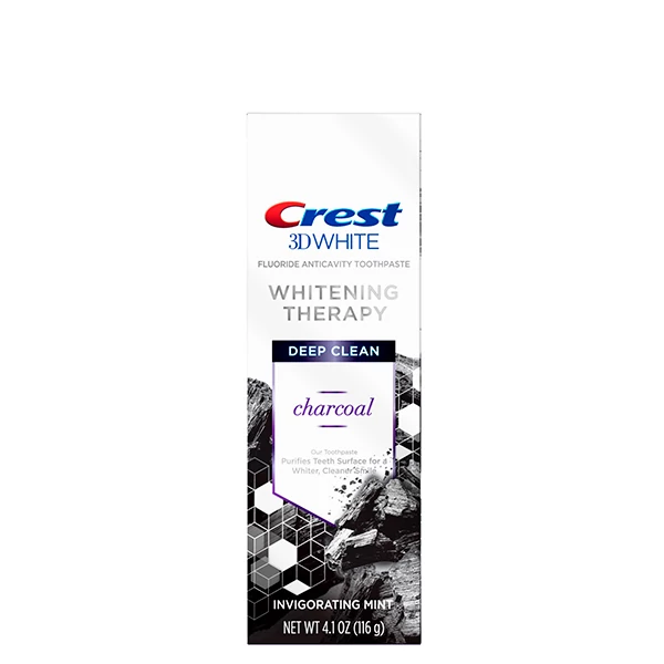 Зубна паста Crest 3D White WHITENING THERAPY Deep Clean Charcoal (116 g)
