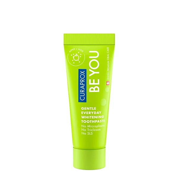 Зубна паста Curaprox Be You Gentle Whitening з яблуком та алое (10 мл.)