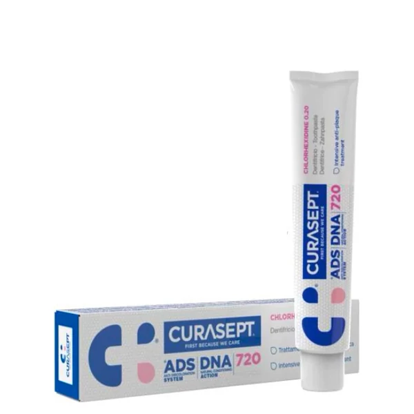 Зубна паста Curasept ADS DNA 720 ортодонтична з хлоргексидином 0,20% (75 мл.) ЄС