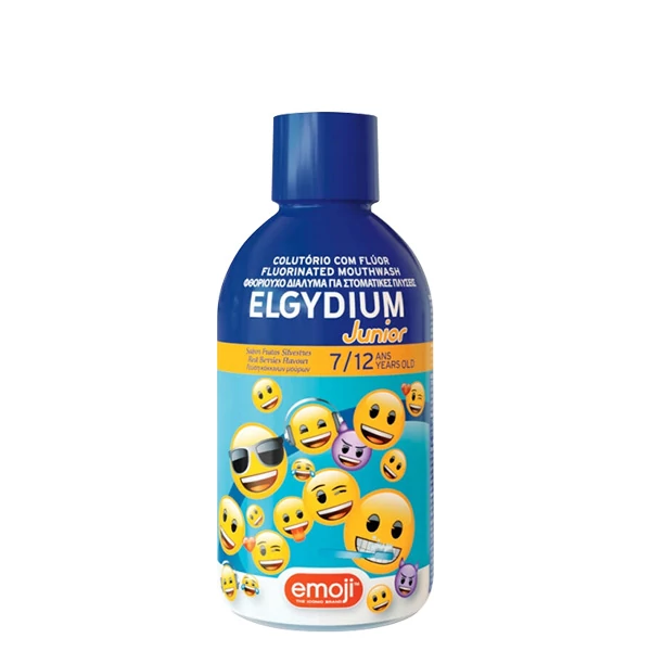 Ополіскувач ELGYDIUM Emoji для дітей 7-12 років (500 мл.) ЄС