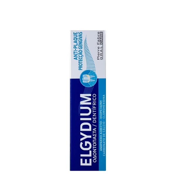 Зубна паста Elgydium Anti-Plaque для видалення зубного нальоту (без фтору) (100 мл.)
