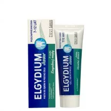 Гелева зубна паста Elgydium Junior зі смаком м'яти 7-12 років  (50 мл.) ЄС
