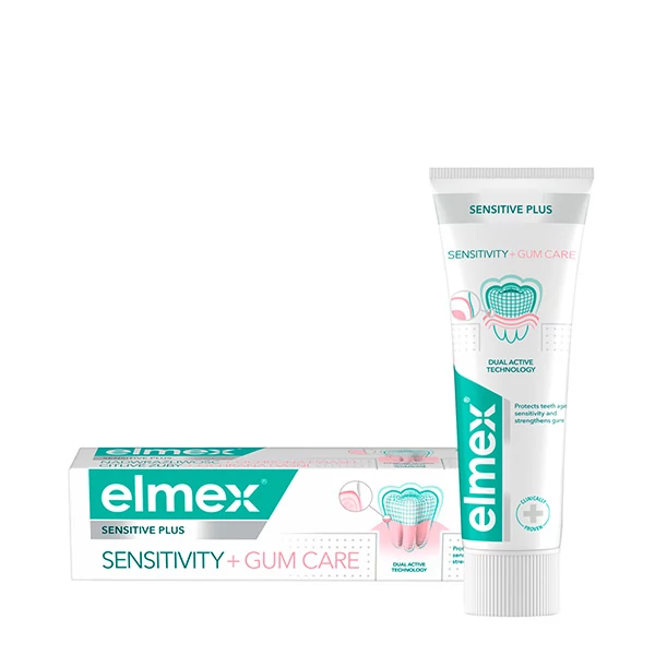 Зубна паста Elmex Sensitive Plus Sensitivity + Gum Care (75 мл.) ЄС