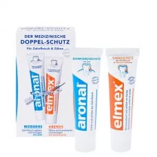 Дорожній набір зубної пасти Elmex &amp; Aronal (2 шт.) (12 мл.) ЄС