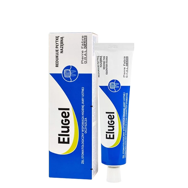 Гель Elugel Mint антибактеріальний (хлоргексидин 0,2%) (40 мл.) ЄС