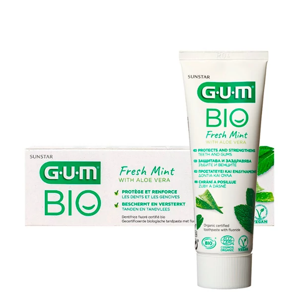 Зубна паста GUM Bio Fresh Mint (75 мл.) ЄС