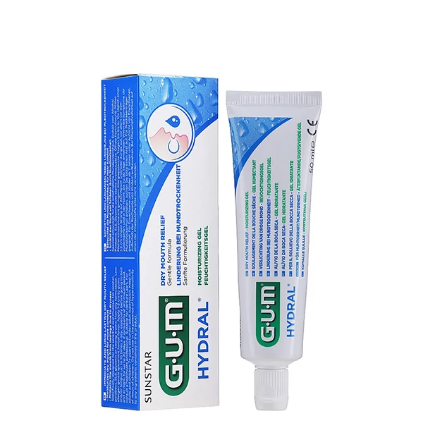 Гель GUM Hydral від сухості у роті (без фтору) (50 мл.) ЄС