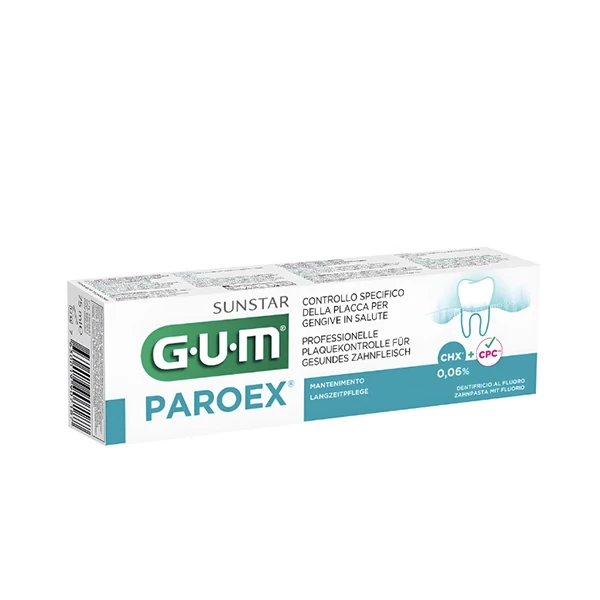 Зубна паста GUM Paroex Prevention 0,06% з хлоргексидином (75 мл.) ЄС
