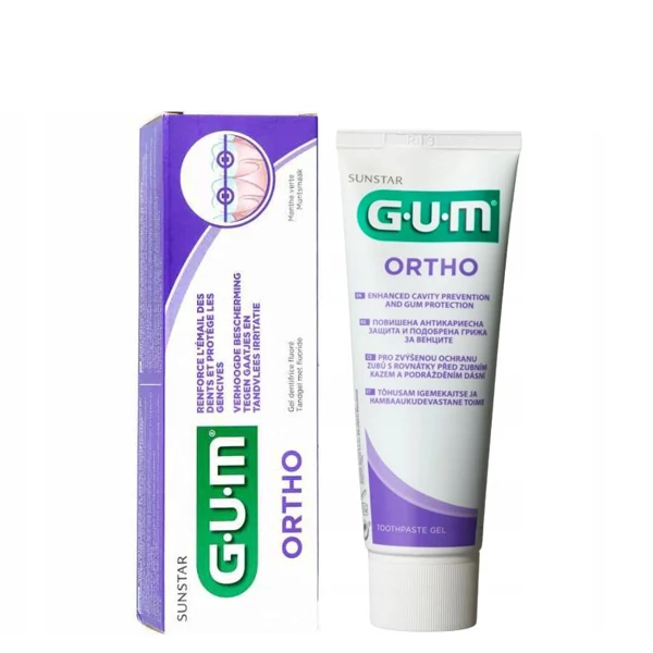 Зубна паста GUM Sunstar Ortho Ортодонтична (75 мл.) ЄС