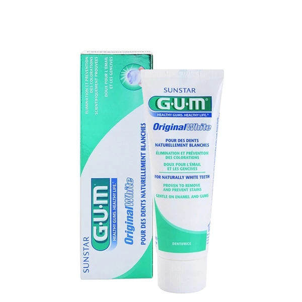 Зубна паста Gum Original White для м’якого відбілювання (75 мл.) ЄС