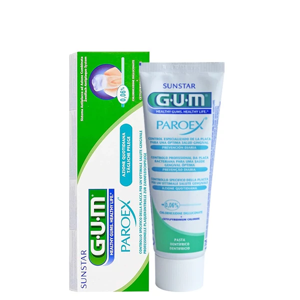 Зубна паста Gum Sunstar Paroex для щоденного догляду (75 мл.) ЄС