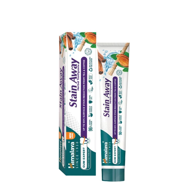 Зубна паста Himalaya Stain Away Herbal для видалення плям (75 мл.) ЄС
