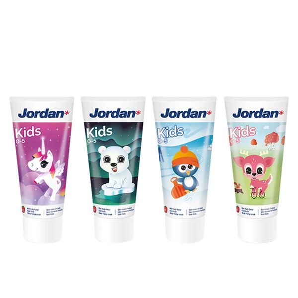 Дитяча зубна паста Jordan Kids для дітей 0-5 років (50 мл.)