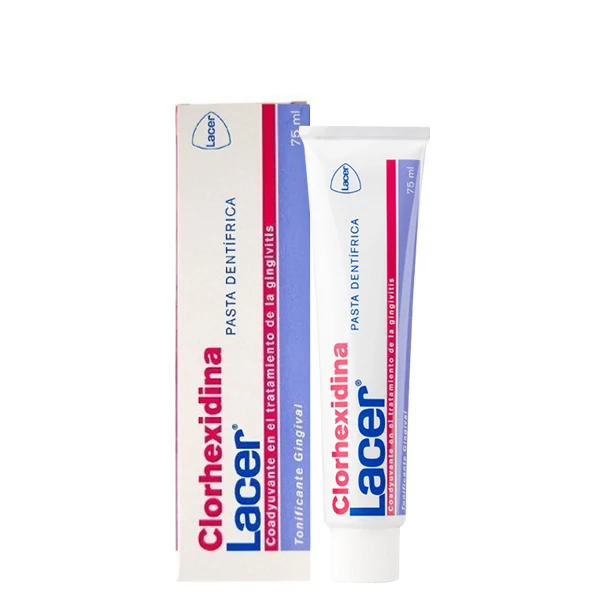 Зубна паста Lacer Chlorhexidine антисептична ефективність (75 мл.) ЄС