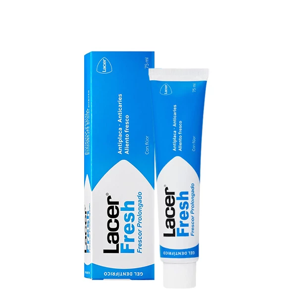 Гель Lacer Fresh для тривалої свіжості (З фтором) (75 мл.) ЄС