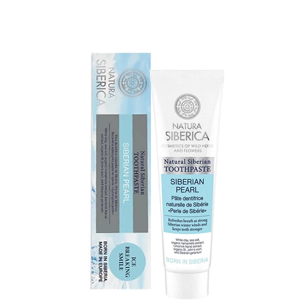 Зубна паста Natura Siberica "Сибірська перлина" (100 г.) ЄС