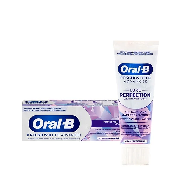 Зубна паста Oral-B 3D White Luxe Perfection Advanced (75 мл.) ЄС