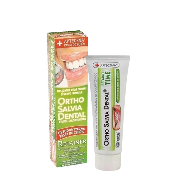 Зубна паста Ortho Salvia Dental Retainer ортодонтична (75 мл.) ЄС