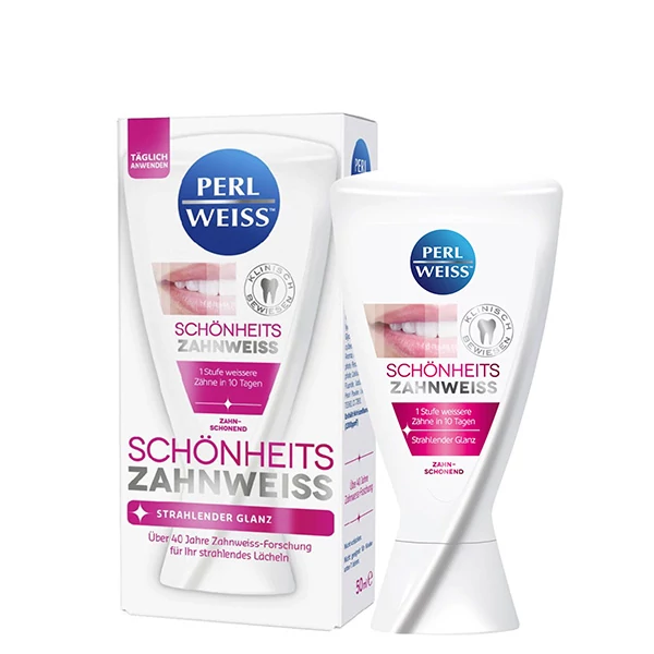 Зубна паста Perlweiss Beautiful Smile для відбілювання (50 мл.) ЄС