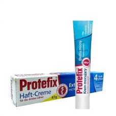 Крем для фіксації зубних протезів Protefix Classic Extra-Stark (47 г.) ЄС